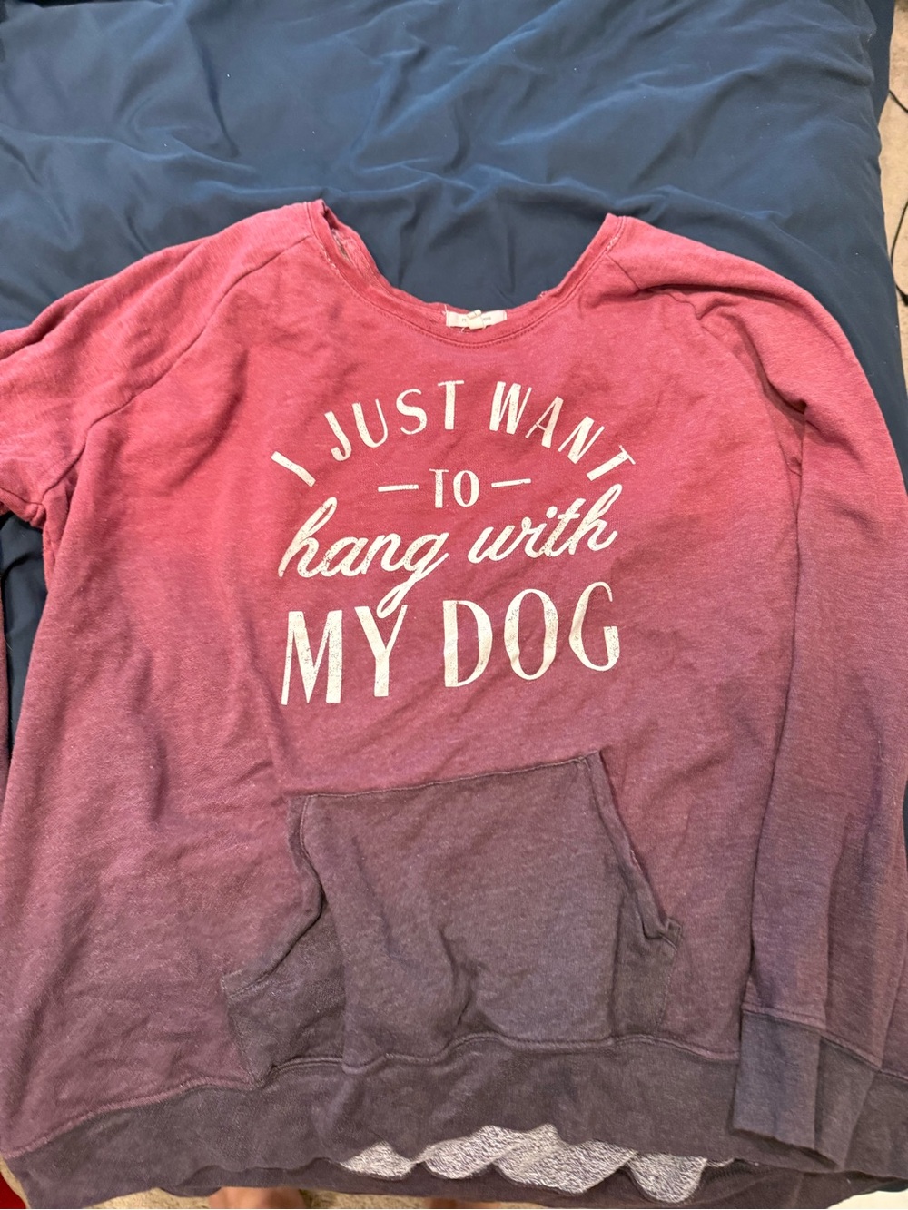 Sweatshirt me and my dog